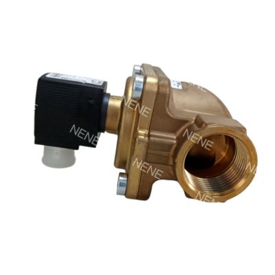 Brass Burkert Valve 00221842 6281 G3/8 2/2 Normally Closed 13.0 Flow Hole NBR Sealed AC24V 8W 0.2-16bar