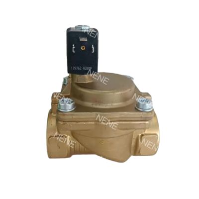 Burkert Solenoid Valve 00221849 6281 G3/4 2/2 Normally Closed 13.0 Flow Hole NBR Sealed Brass Valve Body AC220V 8W 0.2-16bar -10~+80 ℃