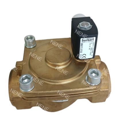 00221854 6281 Type G1 2/2 Normally Closed 20.0 Flow Hole NBR Sealed Brass Valve Body AC24V 8W 0.2-16bar -10~+80 ℃ BURKERT