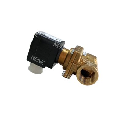 Electric Solenoid Valve 00221860 Burkert 6281 Type G1 1/4 2/2 Normally Closed 25.0 Flow Hole NBR Sealed Brass Valve Body AC24V