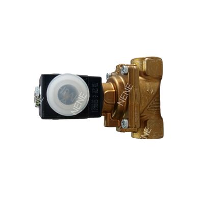 BURKERT Type 6281 Solenoid Valve 00270143 G1 1/4 2/2 NC Brass Body Manual Override 40.0 Flow Orifice NBR Seal AC220V 8W 0.2-16bar