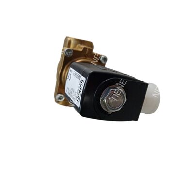 40.0 Orifice Solenoid Valve BURKERT Type 6281 00270142 G1 1/4 2/2 Normally Closed Brass Body Manual Override NBR Seal DC24V 8W 0.2-16bar -10~+80°C