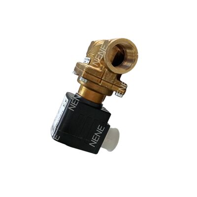 BURKERT Type 6281 Solenoid Valve 00270143 G1 1/4 2/2 NC Brass Body Manual Override 40.0 Flow Orifice NBR Seal AC220V 8W 0.2-16bar
