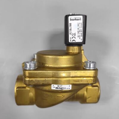 Brass Body Solenoid Operated Valve 24 V 50 60 Hz Perfect Solution for Automated Valve Control in Manufacturing Processes
