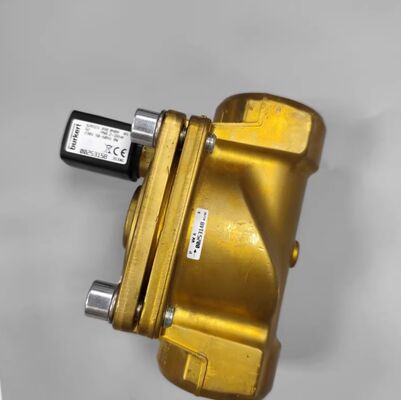 Orifice DN 10 to DN 50 Burkert Solenoid Valve Brass Body Provides Accurate Control in Automation and Process Applications