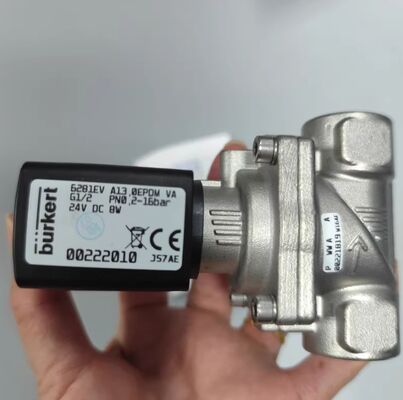 Burkert6281EV A 13 G1/2 24VDC 4-point solenoid valve stainless steel 00222010