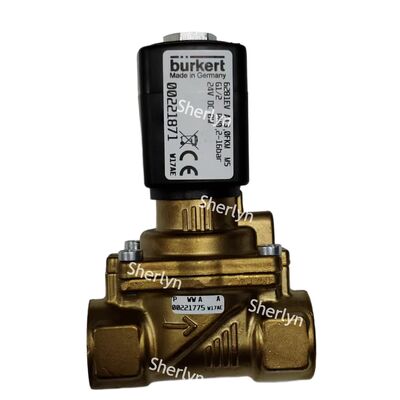 00322512 AC24V Burkert Solenoid Valve  Model 6281  Water Valve G1/4 Two-position Two-way Normally Closed