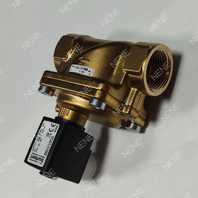 High Temperature FKM Seal Solenoid Valve BURKERT Type 6281 00221875 G3/4 2/2 Normally Closed Brass Body 13.0 Orifice AC24V 8W 0.2-16bar 0 to +120°C