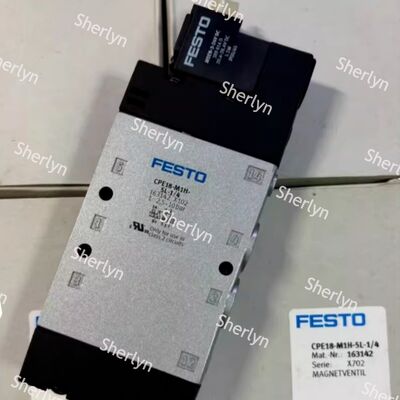 CPE18-M1H-3GL-QS-10 163157 QS-10 CPE18 Series Festo Solenoid Valve
