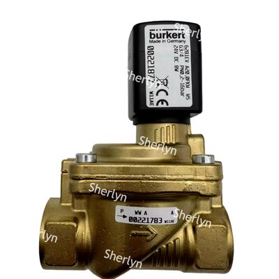 NBR Seal Electric Burkert Solenoid Valve 3/4  00221937 DC24V