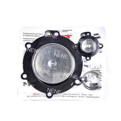 FKM/Viton Diaphragm DB120 DB16 3'' Diaphragm Repair Kits Pulse Jet Valves Mecair  2.5 Inch VNP220 VEM220 VNP420 VEM420 VNP424 VEM424 VNP620 VEM620 VNP720 VEM720