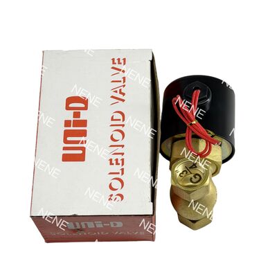 US-20 UNID 3/4" Brass Piston Pneumatic Solenoid Valve -5°C ~ 185°C Water Valve