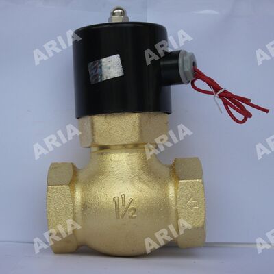 Two Usually Closed Copper Steam High-Temperature Electronic Valves US-15 US-20 US-25 US-40 US-50