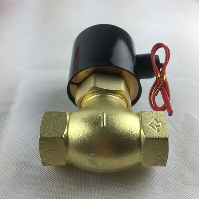 US-35 Copper High Temperature Resistant Steam Solenoid Valve Control Electric Valve 1.2-Inch Water Valve