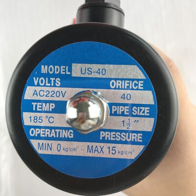 High Temperature Resistant US-40 (1.5 Inches) AC220 TXPC All Copper Steam Solenoid Valve Control Electric Valve Water Valve