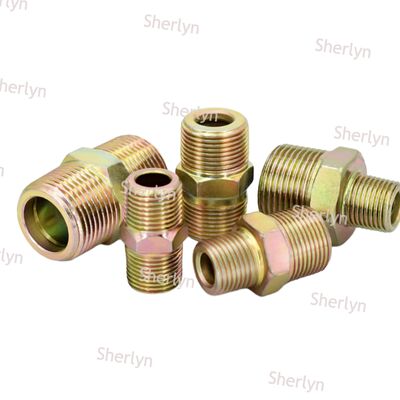2 Points For The Flat Mouth Of The Wire Joint Carbon Steel Galvanized External Thread Oil Pipe With Variable Diameter Paired Wire A-type British Pipe Joint
