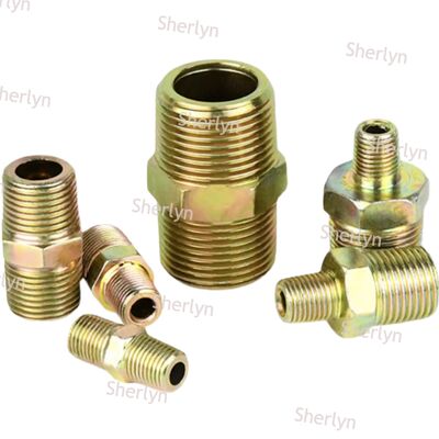 High Pressure Carbon Steel Flat Mouth 1-inch Wire Joint