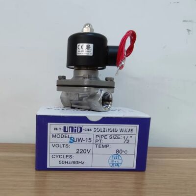 Steam Valve, Water Valve, Pneumatic Valve, Solenoid Valve SUW-20 UNID stainless steel