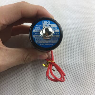 Water, Gas, Oil Valve, High-Temperature Solenoid Valve UD-8, Gas Valve UD-6, Water Valve