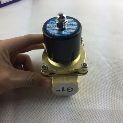 Electromagnetic Valve Water Valve UW-15 Copper Body Normally Closed Air Valve Two-Way