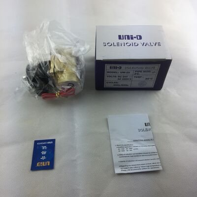 Electromagnetic Valve Water Valve UW-15 Copper Body Normally Closed Air Valve Two-Way