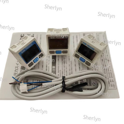 SMC ISE30A-01-N-L Industrial Grade Digital Positive Pressure Switch NPN Output 1MPa Range Pneumatic System Pressure Monitoring Special