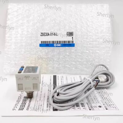 Dual NPN Output Digital Pressure Switch SMC ISE30A-01-A-L Dedicated For Air Circuit Leakage Detection, With A Range Of 1MPa