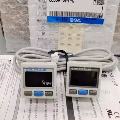 Dual NPN Output Digital Pressure Switch SMC ISE30A-01-A-L Dedicated For Air Circuit Leakage Detection, With A Range Of 1MPa