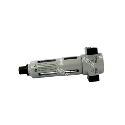 LF-3/8-D-MINI Festo 162606 Pneumatic Air Line Filter 0.5-12 Bar G3/8 Zinc Alloy 40 Micron Manual Rotary Drain For FRL Unit Mini Size