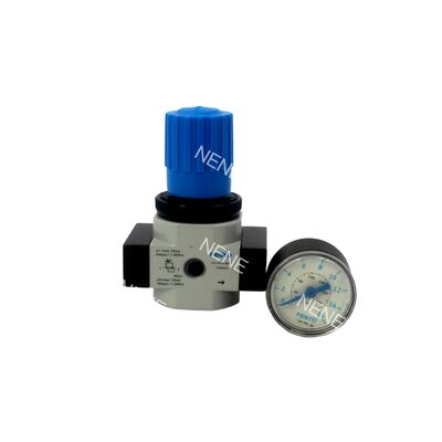 Festo LR-1/8-D-MINI-MPA 8002274 Zinc Alloy Pressure Regulator with MPA Gauge 0.5-12 bar G1/8 800L/min Directly Actuated Diaphragm Mini Pressure Regulator