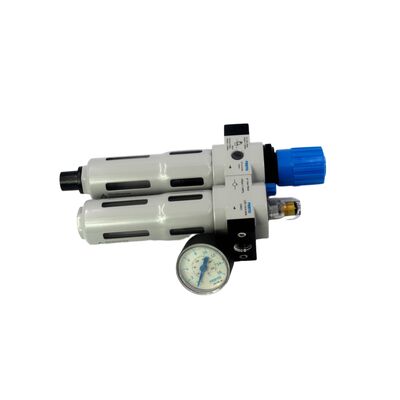 Festo FRC-1/8-D-7-MINI-MPA 8002336 Pneumatic FRL Unit G1/8 40μm Manual Drain 0.5-7bar Zinc Alloy With MPA Gauge