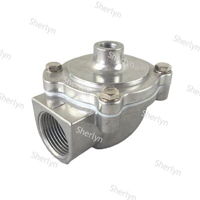 1 Inch ASCO G353A042 Threaded Solenoid Pulse Valve Fast Response Aluminium Alloy Structure