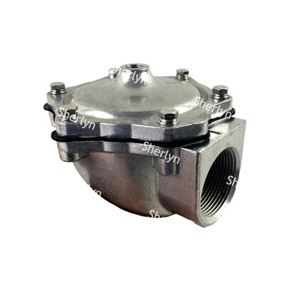 ASCO G353A045 1.5" NPT Aluminum Body Pulse Jet Valve, Pilot Operated Diaphragm Type For Industrial Dust Collector System