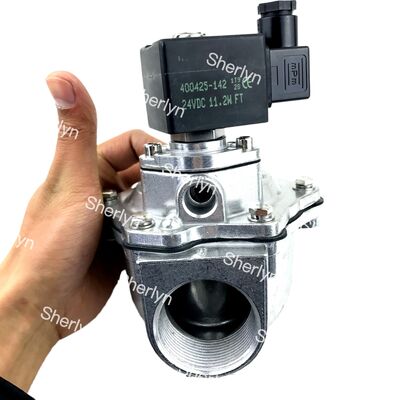 ASCO 353 Series SCG353A047 1-1/2" Pneumatic Pulse Valve Corrosion Resistant TPE Diaphragm