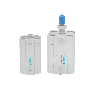 25mm Stroke Compact Air Cylinder 12mm Bore Festo ADVU-12-25-A-P-A 156590 External Thread M5 Port Double-Acting Magnetic Piston