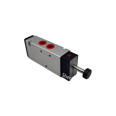 NORGREN V62C517A-A213J · 5/2 Single Solenoid · G3/8 Port · 2600L/min · 24V DC · 2W Low Power · Push Locked · Aluminium