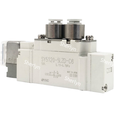 SMC SY3000 Series SY3120-5LZD-M5 Compact Directional Control Air Solenoid Valve