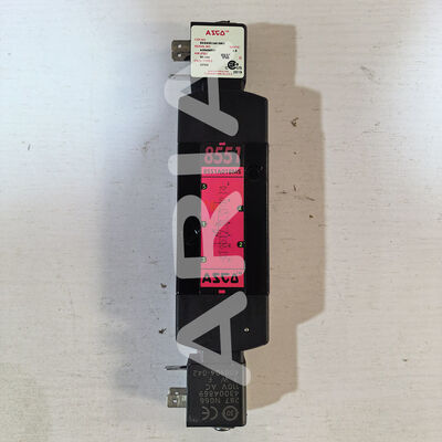 ASCO SC8551A018MS SC8551A017MS 24DC AC110V 4-Way Aluminum 1/4 In Solenoid Valve Namur Mount