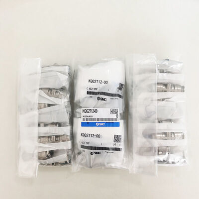 SMC Threaded Pneumatic Tee Fitting KQG2T12-00 grease-free fitting、corrosion resistant、compact lightweight design tube-to-tube union tee push-in quick connect