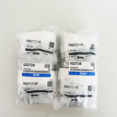 SMC Threaded Pneumatic Tee Fitting KQG2T12-00 grease-free fitting、corrosion resistant、compact lightweight design tube-to-tube union tee push-in quick connect
