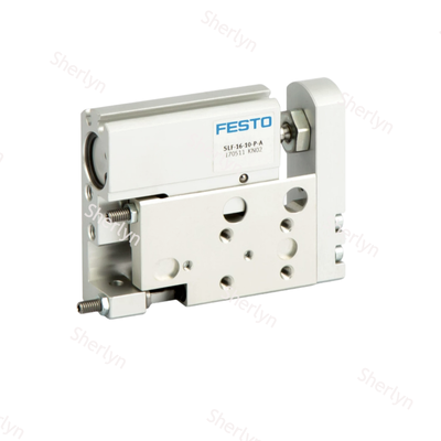 Compact Thin Design FESTO SLF-6-30-P-A Double Acting Slide Air Cylinder 6mm Bore 20mm Stroke Compatible Magnetic Proximity Sensors