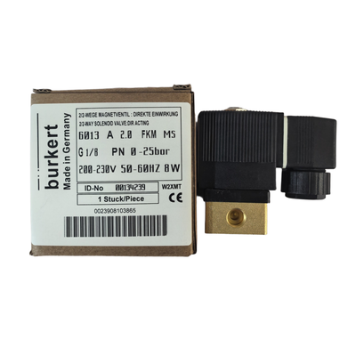 6013 EPDM Seal Material Pilot Diaphragm Solenoid Valve 0 To 16 Bar Pressure Rated For Industrial Automation