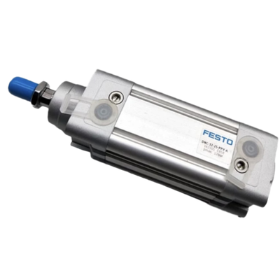 Wear-resistant Seals DNC32-100-PPV-A 163309 Air Cylinder 32×100mm Cushioned Design For Long-run Packaging Conveyors