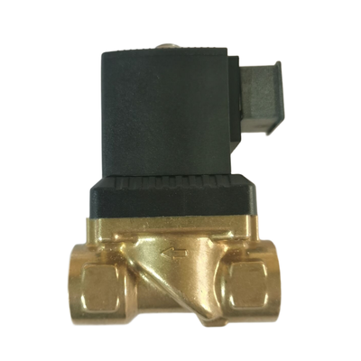 2 Way Normally Closed Pneumatic Solenoid Valve Brass Body Pressure Range 0.3 To 10 Bar Choice For Pneumatic Valve Applications