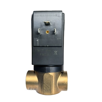 3 Way Normally Closed Pneumatic Solenoid Valve Brass Body Material 1/8 Port Size Ideal for Industrial Automation Systems 6027