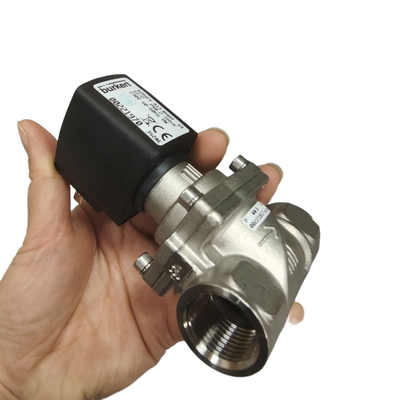 230V AC solenoid valve featuring orifice sizes 13mm suitable for pneumatic and hydraulic system applications 00221970