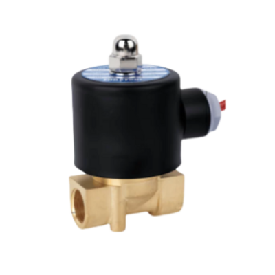 Voltage Tolerance ±10 Percent Solenoid Valve Supporting 0 to 0.5 MPa Pressure Range Providing Control in Industrial Applications 2W-040-10