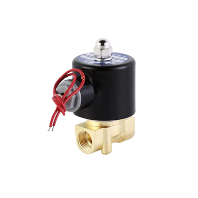 Voltage Tolerance ±10 Percent Solenoid Valve Supporting 0 to 0.5 MPa Pressure Range Providing Control in Industrial Applications 2W-040-10