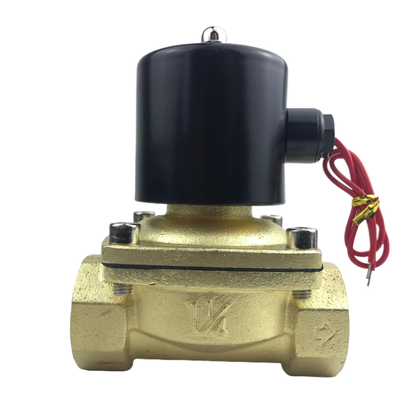 G1-1/4 Port Size Pneumatic Solenoid Valve Incorporating Voltage Tolerance Plus Minus 10 Percent and 35 Mm Orifice Size for Fluid Control