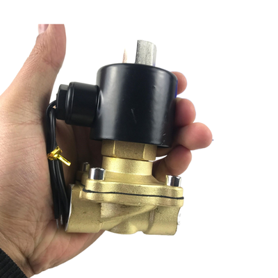 FKM Viton Seal Material Pilot Diaphragm Solenoid Valve Operating within 0 to 0.5 MPa Pressure for Industrial Automation 2W-200-20